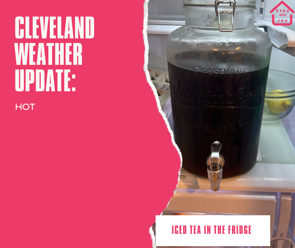 It’s Friday – Cool Off with Organic Iced Tea at Edgewater!