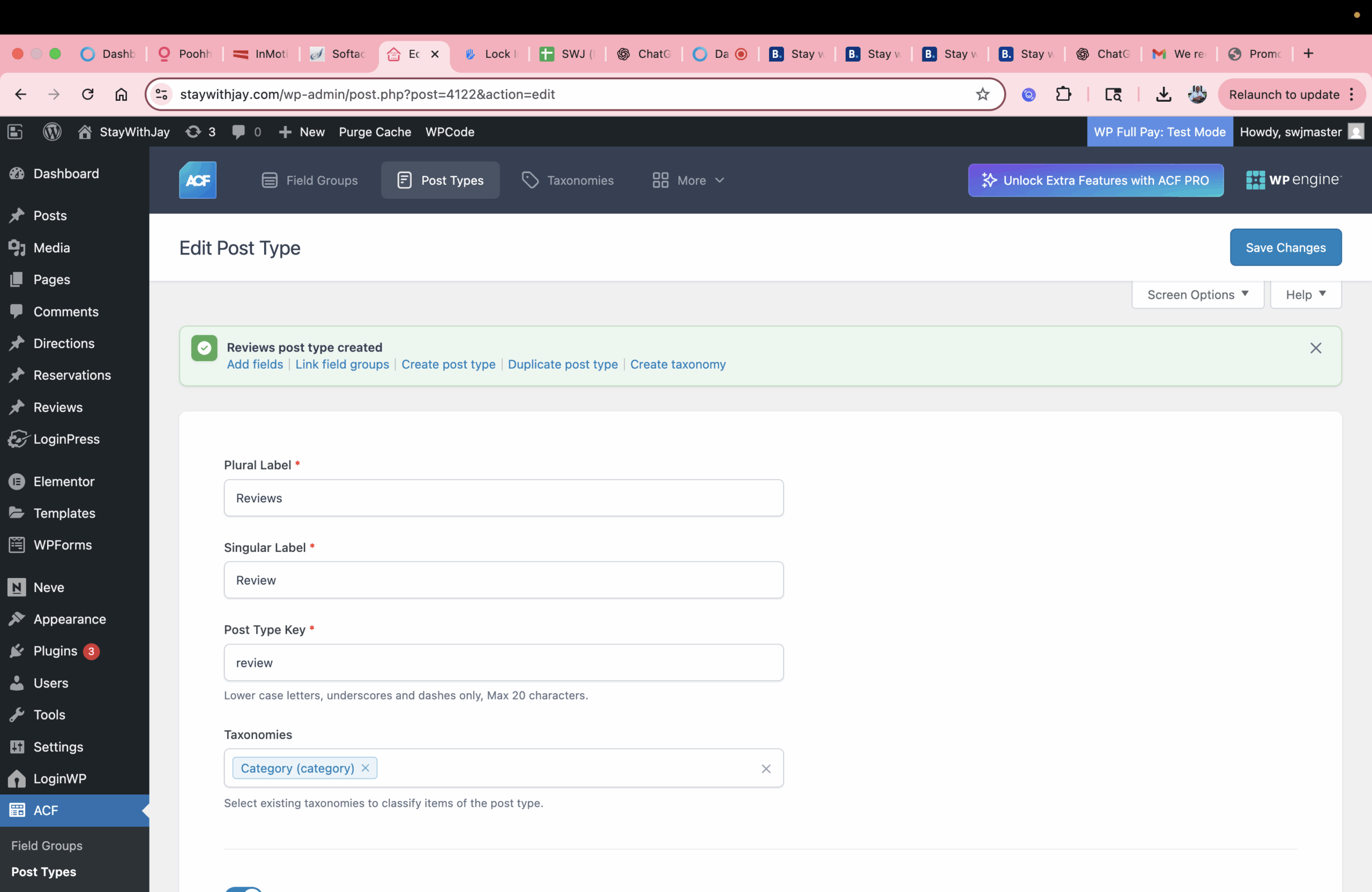 Restricted: 📄 Title: Creating the “Reviews” Custom Post Type
