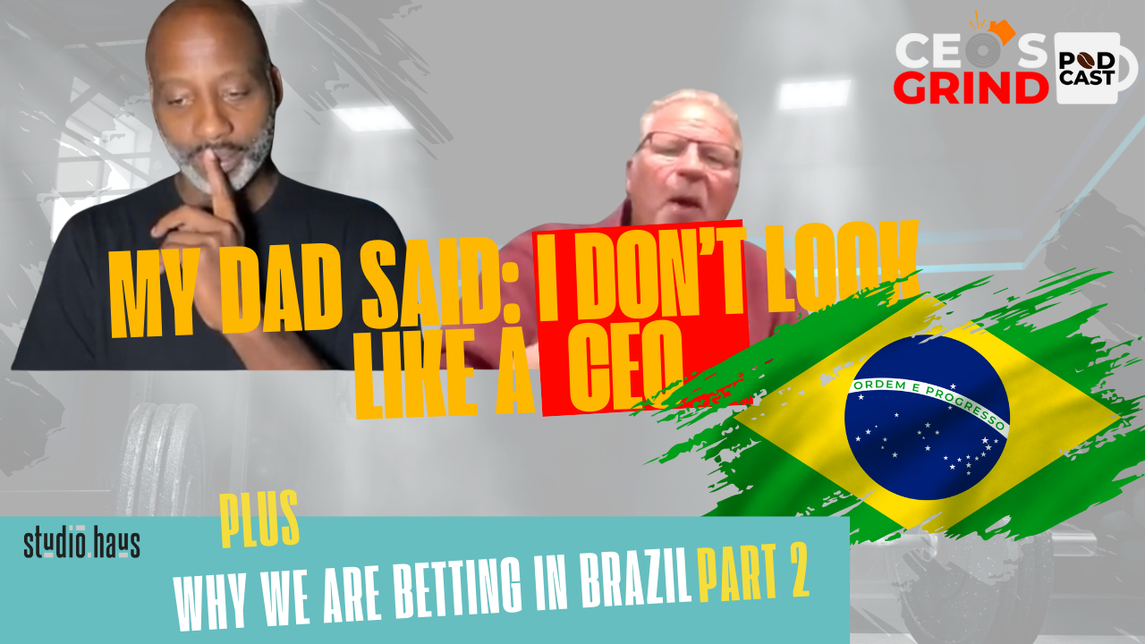 🎙️ My dad said I don’t look like a CEO… so I hit record.