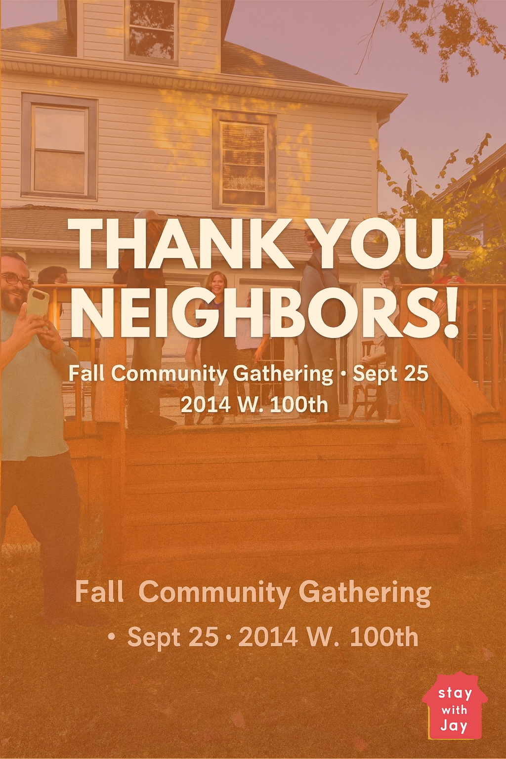 Thank You for Joining Our First Fall Community Gathering