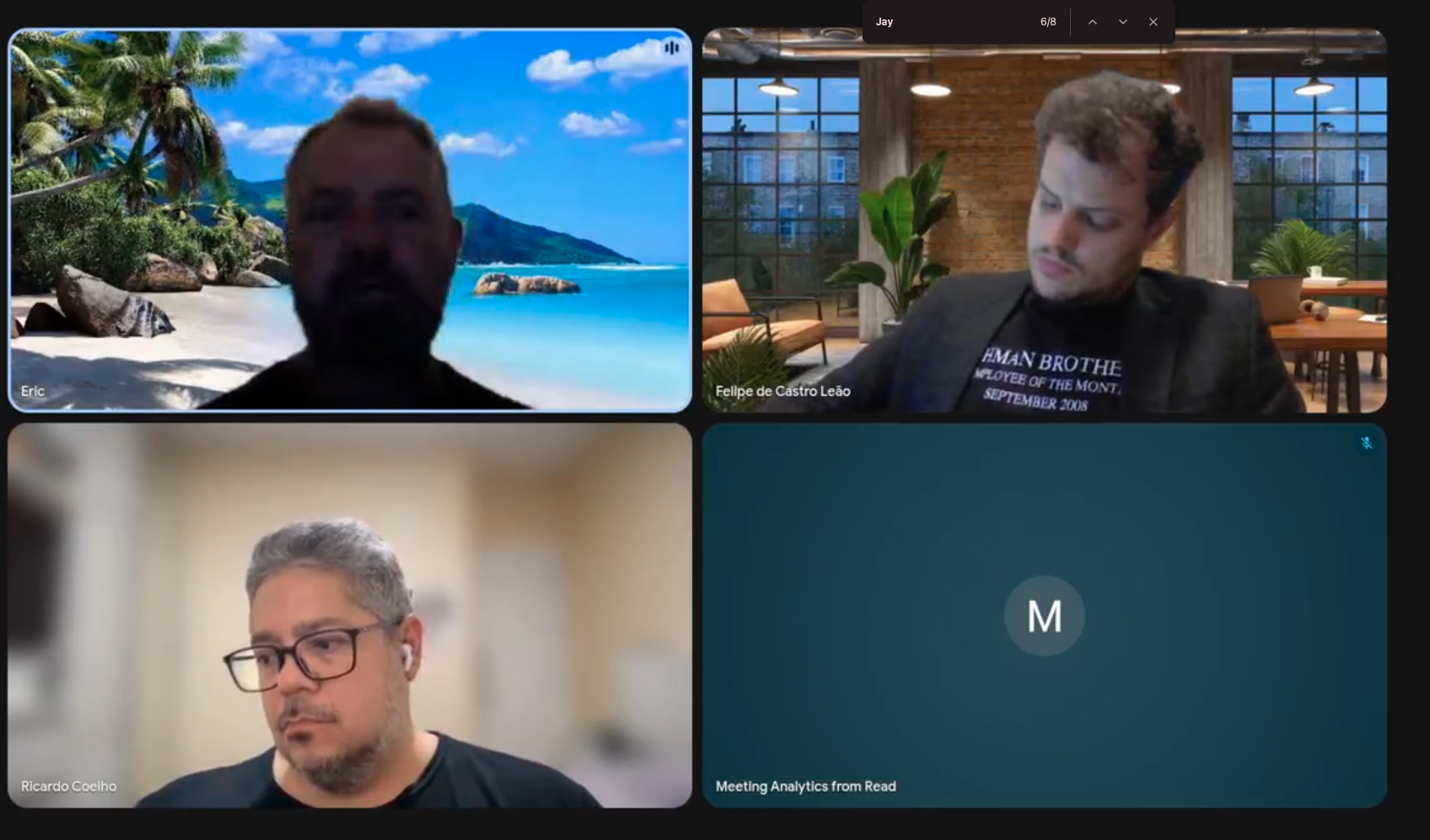 Restricted: Back in the US memo. Thank you!