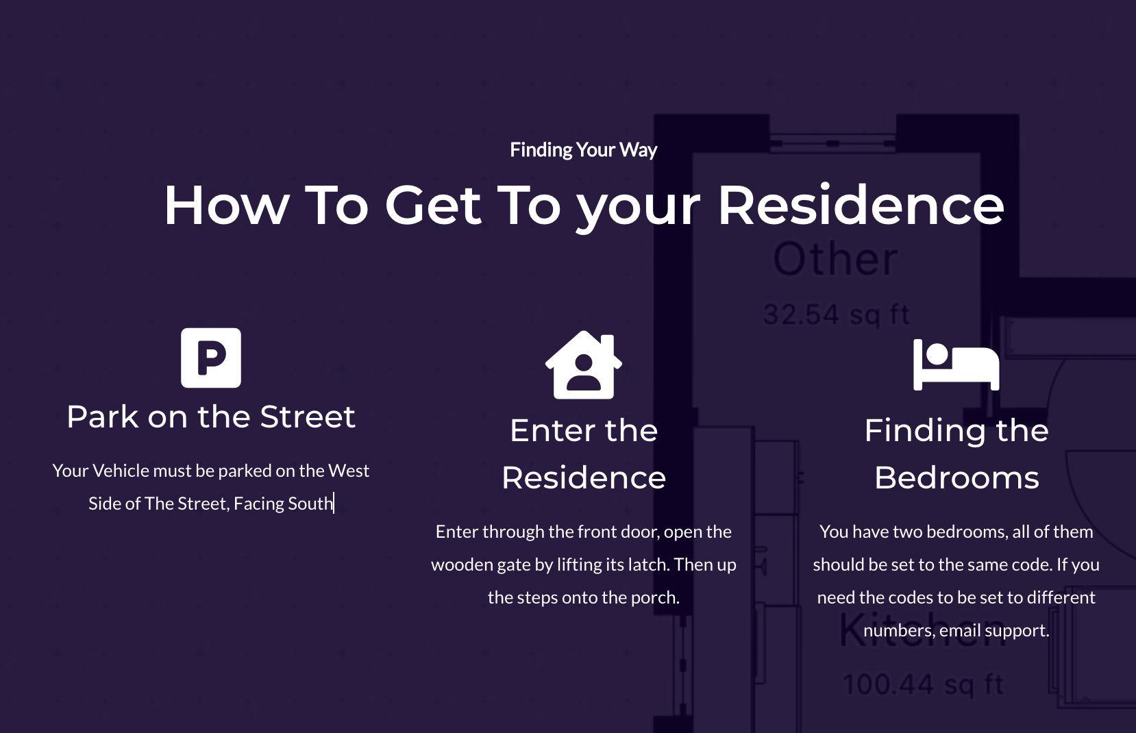 How to Get To Your Residence