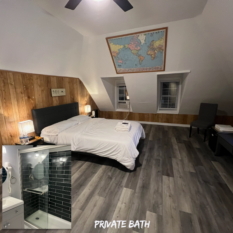 Guests often mention the bathroom first