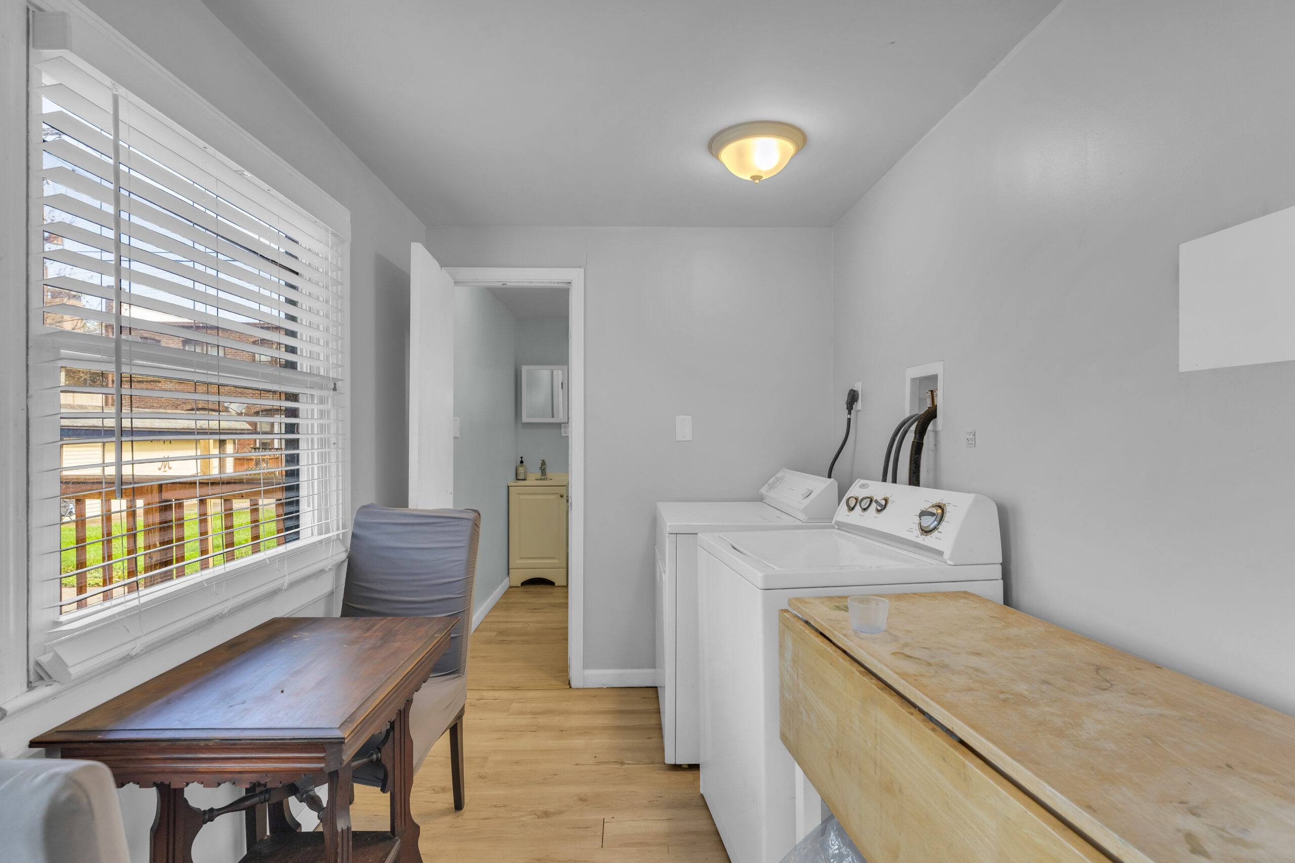 Shared Laundry Area First Floor