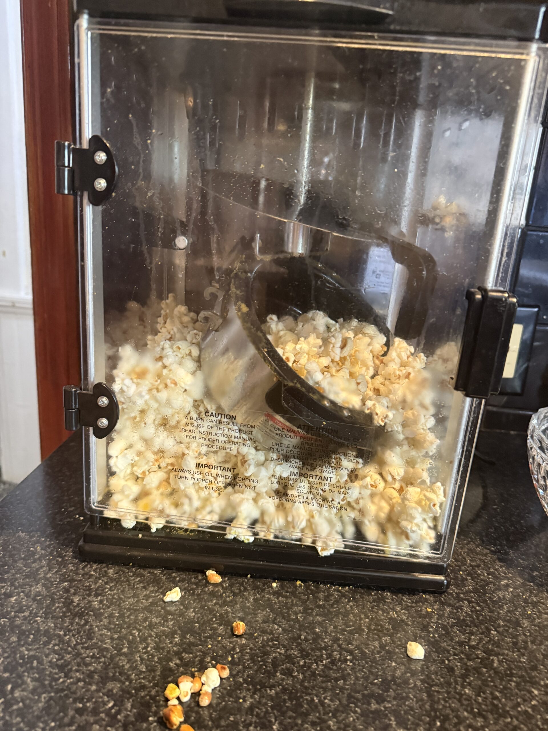 Help yourself to some fresh popcorn!